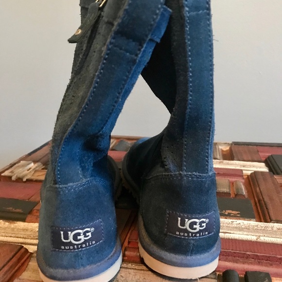 UGG Suede Lo Pro Short Perf EUC - Picture 2 of 6